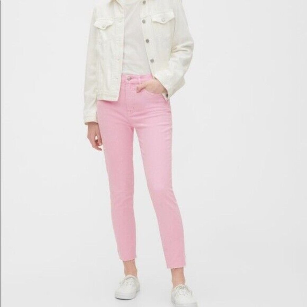 Gap High Rise True Skinny Ankle Jean 6/28